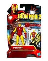 Iron Man 2 Comic Series > Classic Armor Iron Man with Blast Off Figure Stand Action Figure
