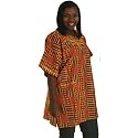 Unisex Kente Dashiki - Available in Several Kente Patterns