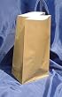 Paper Favor Treat Goody Luau Party Gift Bags - Gold (10 Bags)