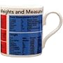 WEIGHTS & MEASURES mug Large