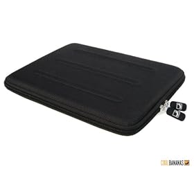 COOL BANANAS BulletProof Slim hardcover case for iPad 2 and the new iPad 3 rd gen. in black