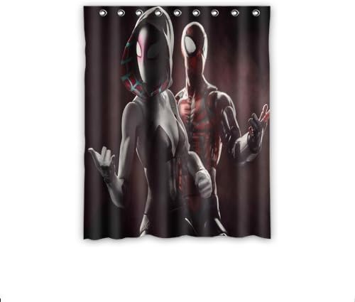 New Custom Civil War Spiderman Window Curtains/drape/panels/treatment Polyester Fabric Office/Home/Bedroom Decor 52"x 63"