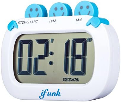 Coolaispo Digital Kitchen Timer. Large Digit Electronic Display. Strong Magnetic Back and Retractable Stand. Loud Alarm Count up Countdown.