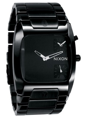 Nixon Banks Quartz Black Dial Men's Watch - A060-001