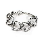 Renaissance Hearts Bracelet
