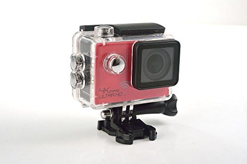 2 Inch SJ8000 Waterproof 3840*2160 Videos 16MP Sports Action Camera 170 Degree Wide-angle WiFi, Red