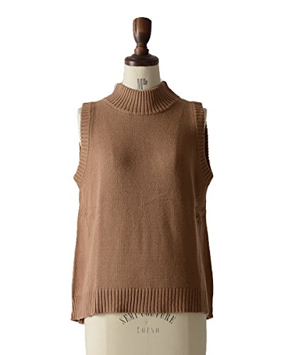 (マオメイド) mao made バルキー ハイネック フレアー ベスト・631111【全4色】【ラッピング可】【即発送可】