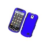 Samsung M910 Intercept Rubberized Shield Hard Case - Blue