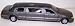 Kinsmart 1/38 Scale Diecast 1999 Lincoln Town Car Stretch Limousine in Color Grey