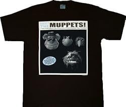 Muppet Meet the Muppets! Album Black T-Shirt Tee