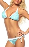 Two Piece Low Brazilian Ruffled Womens Swimwear Bikini Swimsuit
