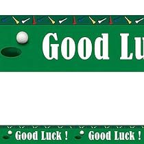 19th Hole Good Luck Fringed Banner 6ft