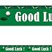 19th Hole Good Luck Fringed Banner