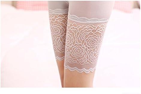 Women Elastic Anti-Chafing Thigh Bands Boyshort Underwear Lace Panties