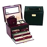 Budd Leather Jewel Box with 4 Drawers