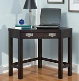 Home Styles City Chic Corner Laptop Desk Espresso