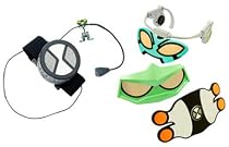 Ben 10 Voice Changer & Alien Eye Set Version 2 (Alien masks of Diamondhead, Stinkfly & XLR8)