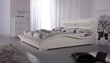 Napoli Modern Bed- White (King Size).