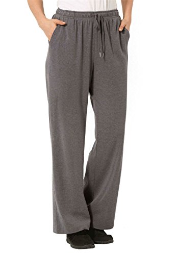 Women's Plus Size Tall Pants In Sports Knit