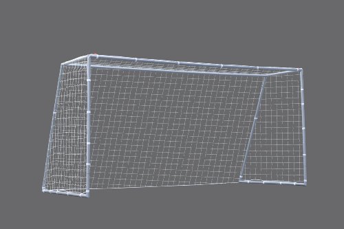 Soccer Pro Goal 12' Wide x 6' Height x 6' Depth with 3' Top Back Bar