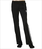 Adidas D S Supergirl Track Pants - Black / White Stripes