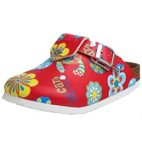 Birki's Toddler Little Kid Shetland Backstrap and Open Back Clog