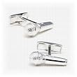 Sterling Microphone Cufflinks