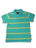 E-Land - Boys Short Sleeved Polo Shirt, Turquoise