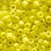 Miyuki Delica Seed Beads 11/0 DB721 Opaque Yellow 8 Grams