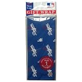 2-packages of MLB Gift Wrap - Dodgers