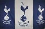 Outdoor Living : Tottenham Hotspur Flag - 3 Stripe - 5ft x 3ft