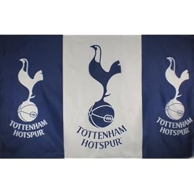 Tottenham Hotspur Officially Licensed Flag 5ft x 3ft