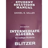 Student Solutions Manual ~ Robert F. Blitzer