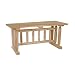 Cedar Log Dining Table