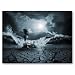 Panic Attack or Anxiety PTSD, surreal poster print
