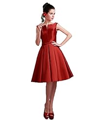 V-neck Cocktail Short Sheath Sleeveless Lace-Up Sequined Beaded Ruched Satin Homecoming Dress 