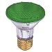 Bulbrite H50PAR20G 120V 50W PAR20 Halogen Light, Green