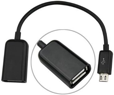 aLLreli® Micro USB Host OTG Adapter Cable | LIFETIME WARRANTY!| for Google Nexus 7 2 / 5 | Motorola Moto G Phone Xoom | Samsung Galaxy S4 S5 S2 S3 Note 4 3 2 & Note 8.0 / 10.1 2014 Edition Tablet Tab 3 8.0 10.1 | HTC One Archos G9 80 101 Tablet | Sony Xperia Miro/U/S/T/M/M2/SP/P/Z/Z1/Compact/Z2/Ultra/Z - USB 2.0 A female to Micro USB B
