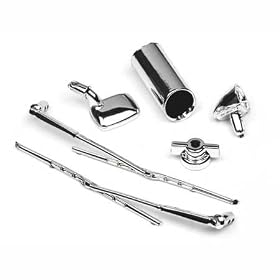 Body Accessory Set, Chrome: Cup Racer from HPI Accessories