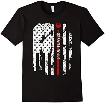 Men's Billiards Shirts - Billiards Flag Shirt XL Black