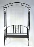 Metal Garden Arbour Bench