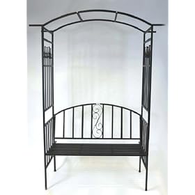 Metal Garden Arbour Bench