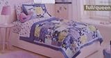 Circo Blossom Blue Full/Queen Bedding Collection - Includes Quilt (Full) and Shams, Sheet Set (Full), Bird Pillow, Circo Blossom Blue Wall Decals and Oopsy Daisy Too Pink Blossom Night Light