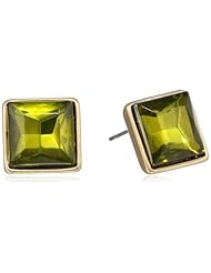 Kenneth Cole New York "Tropics" Faceted Square Stud Earrings