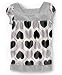 Greendog Girls Argyle Heart Frame Top
