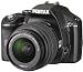 Pentax K-x - Digital camera - SLR - 12.4 Mpix - PENTAX-DA 18-55mm and 50-200mm lenses - optical zoom: 3 x - supported memory: SD, SDHC - black