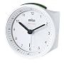 Braun Funkuhr-Wecker (Britisches Signal), wei� von Zeon Ltd