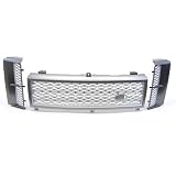 03-05 Land Rover Range Rover HSE Front Mesh + Side Vent Grille Grill Silver by Generic Product