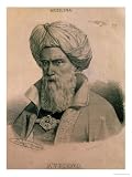 Portrait of Avicenna, Lithography by F Perez Giclee Poster Print