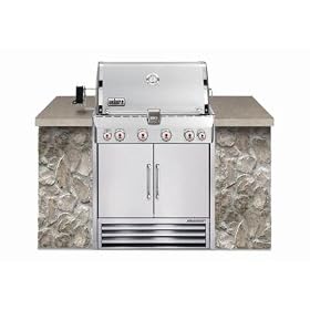 Weber 2730501 Summit S-460 Built-In Liquid Propane Gas Grill (Stainless Steel)